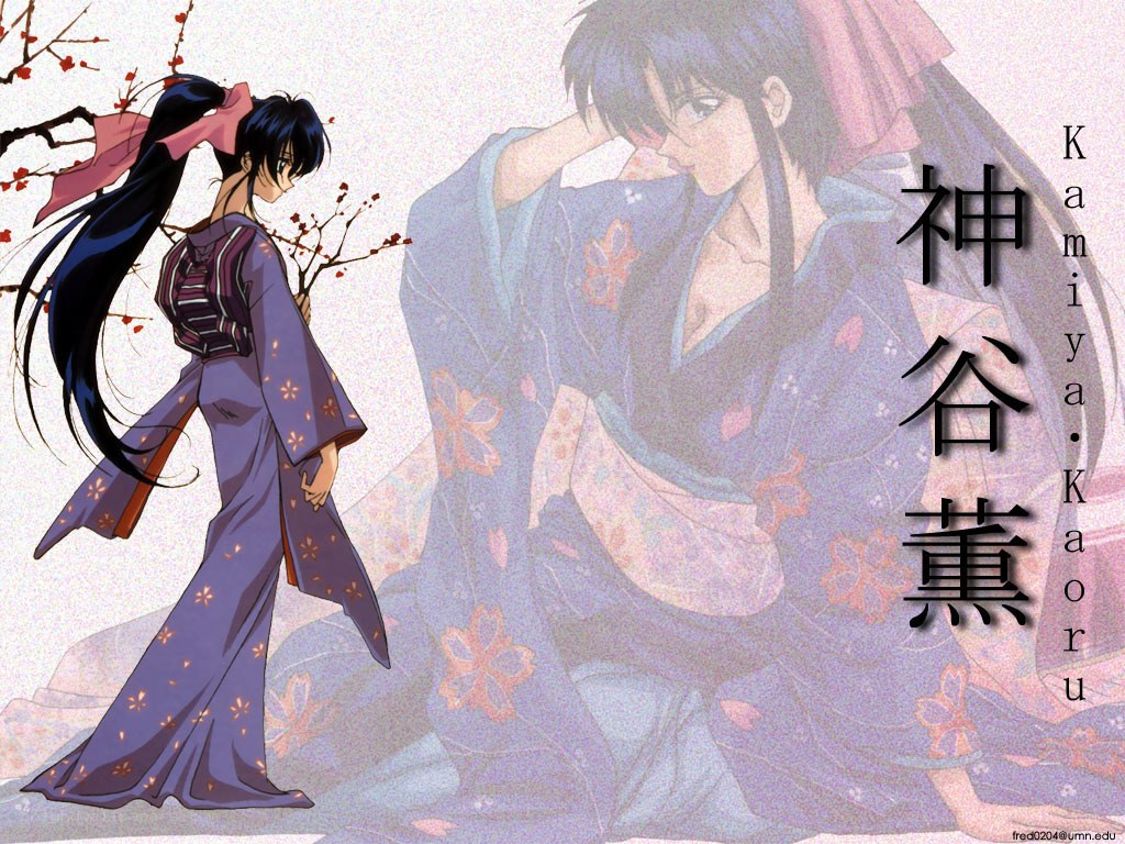 Kamiya Kaoru anime character art