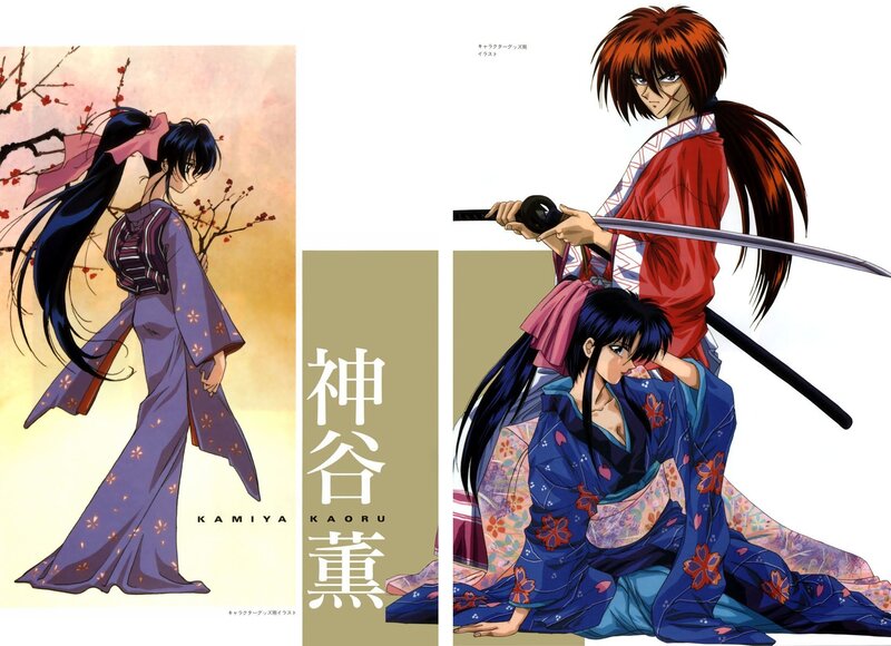 Kamiya Kaoru character art
