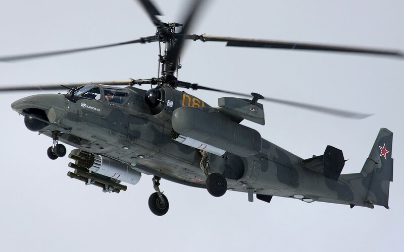 Kamov Ka-52 Helicopter — Gray