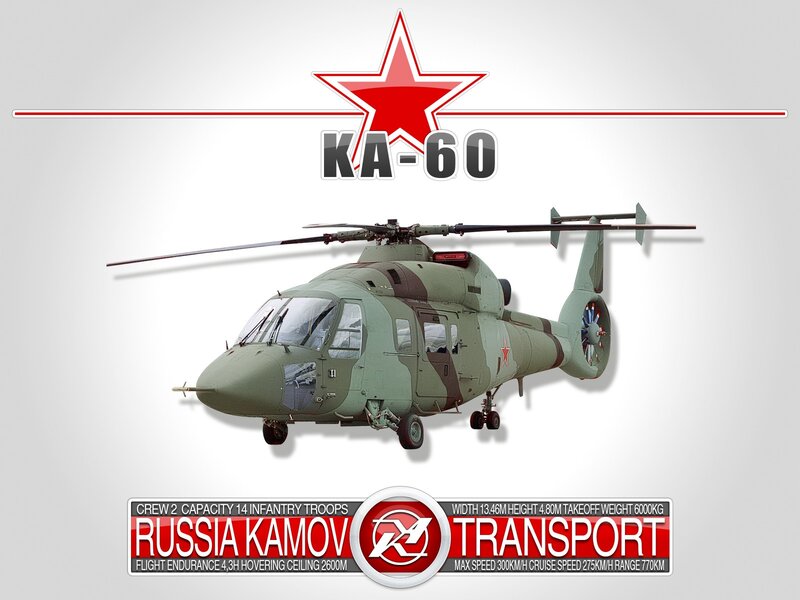 Kamov Ka-60 transport helicopter