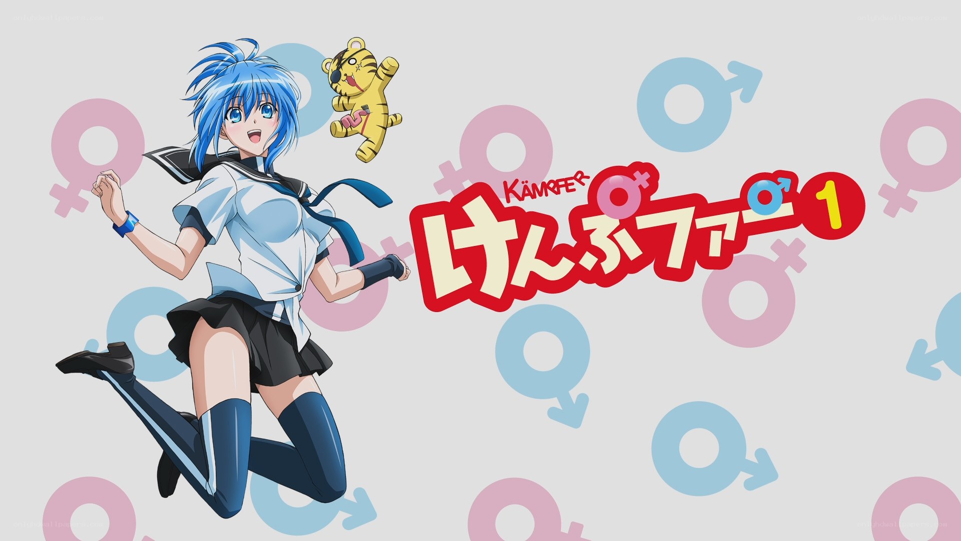 Kampfer anime title art