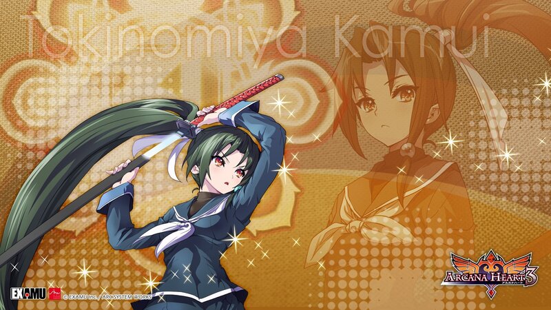 Kamui Tokinomiya from Arcana Heart
