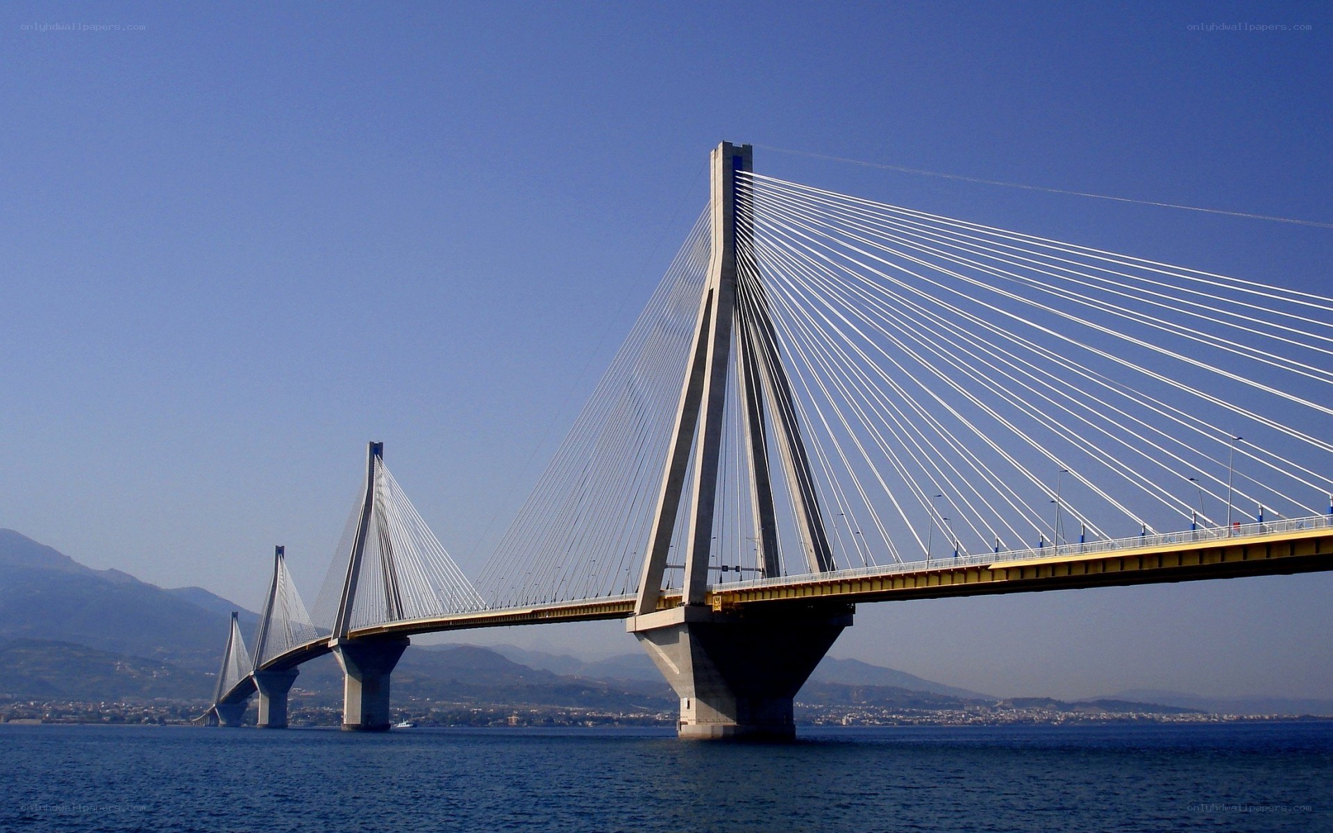 Kanathos Bridge in Greece