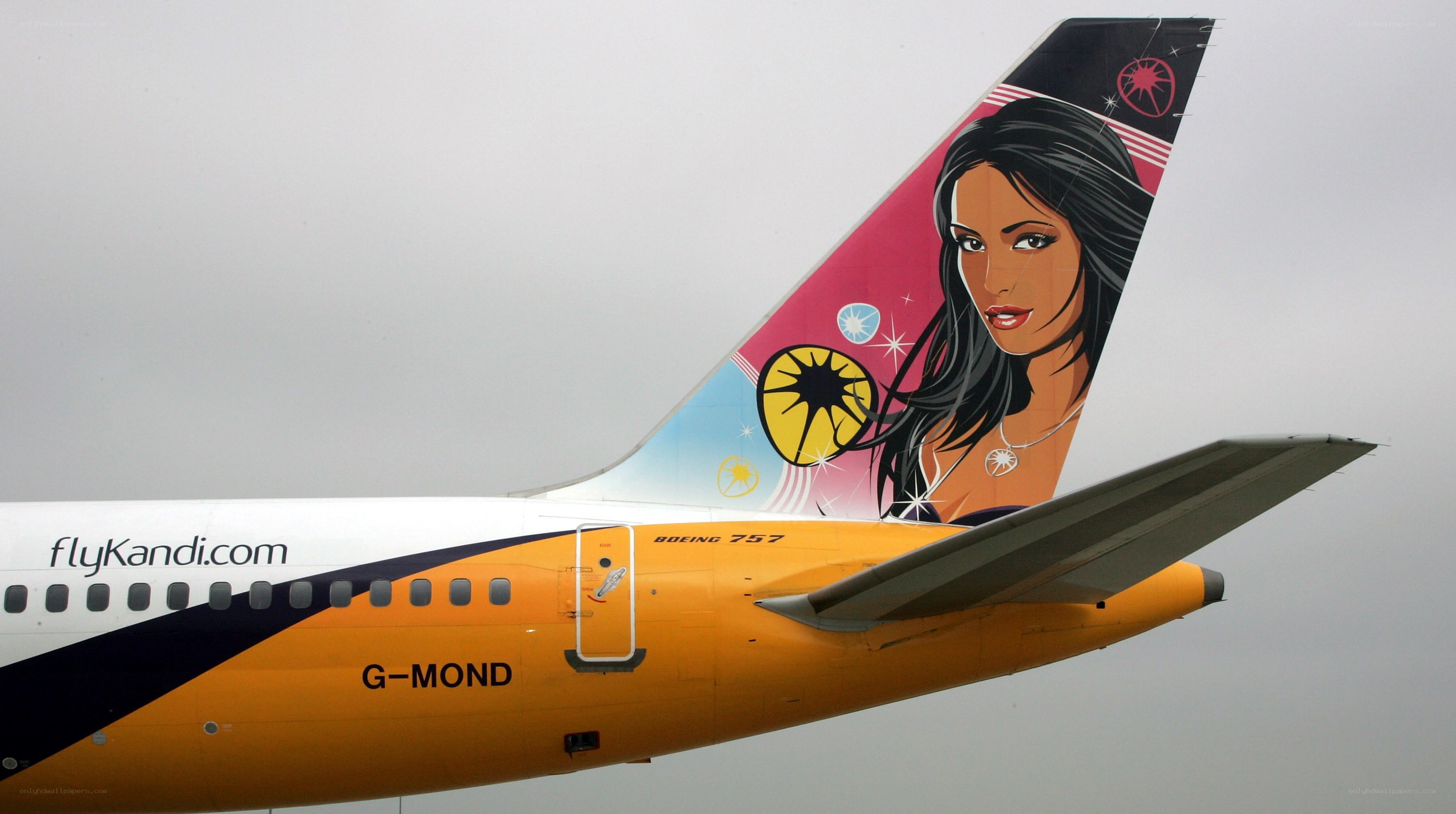 Kandi Airlines aircraft tail