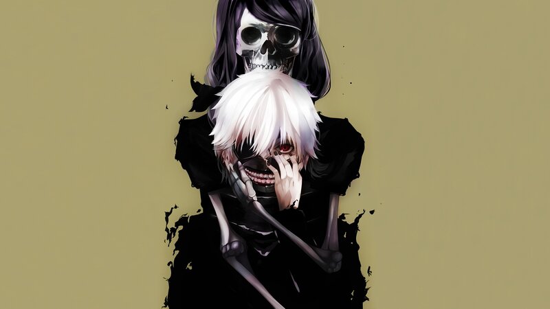 Kaneki and the Skeleton