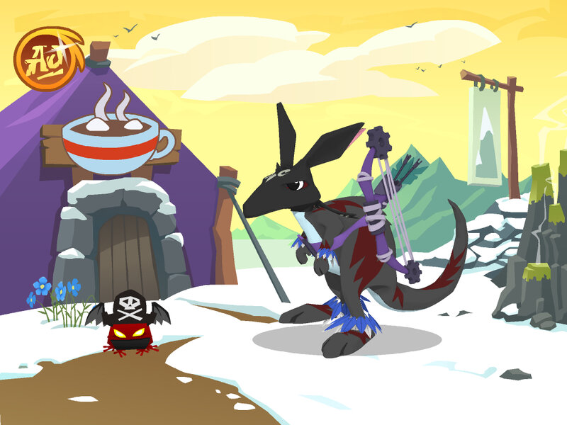 Kangaroo Archer in Snow