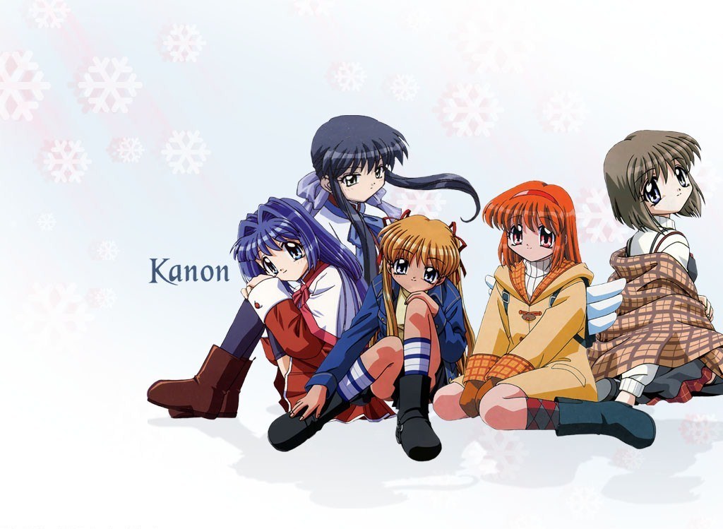 Kanon anime character group