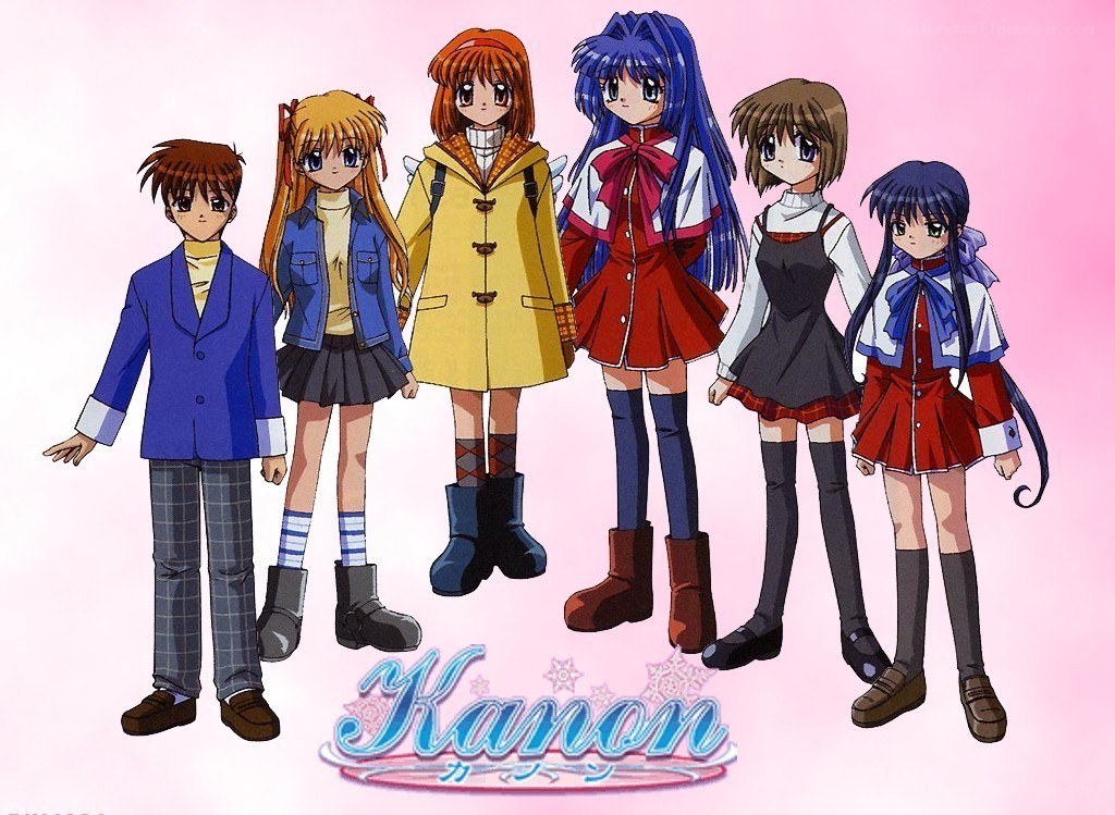 Kanon anime character lineup