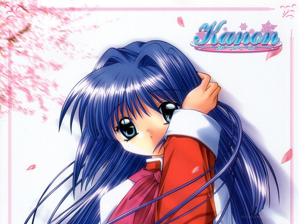 Kanon anime character portrait