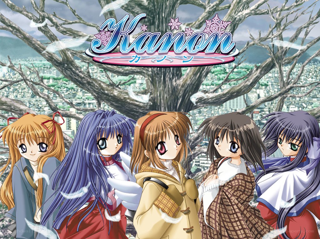 Kanon anime group portrait