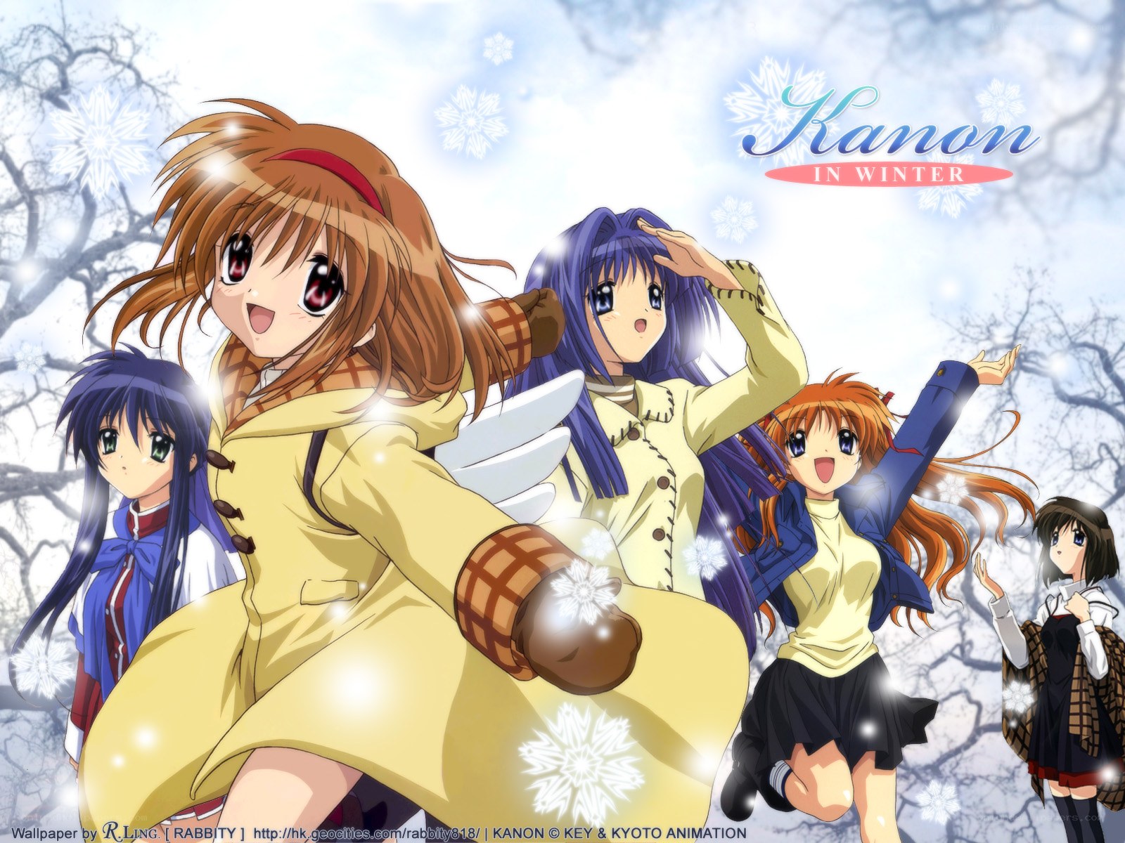 Kanon in Winter characters