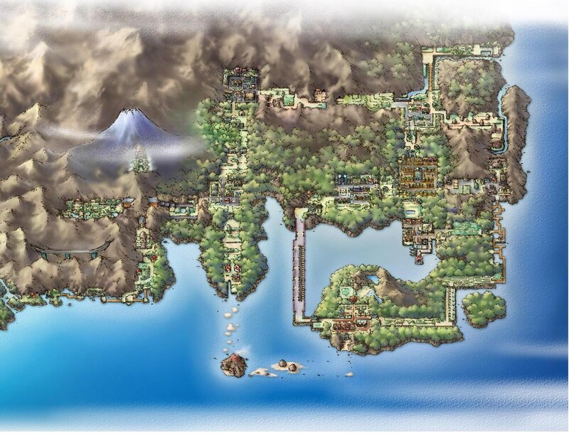 Kanto region map