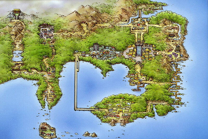 Kanto region map
