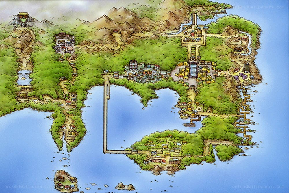 Kanto region map