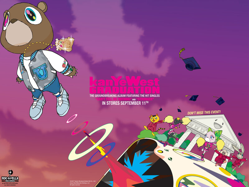 Kanye West Graduation album art