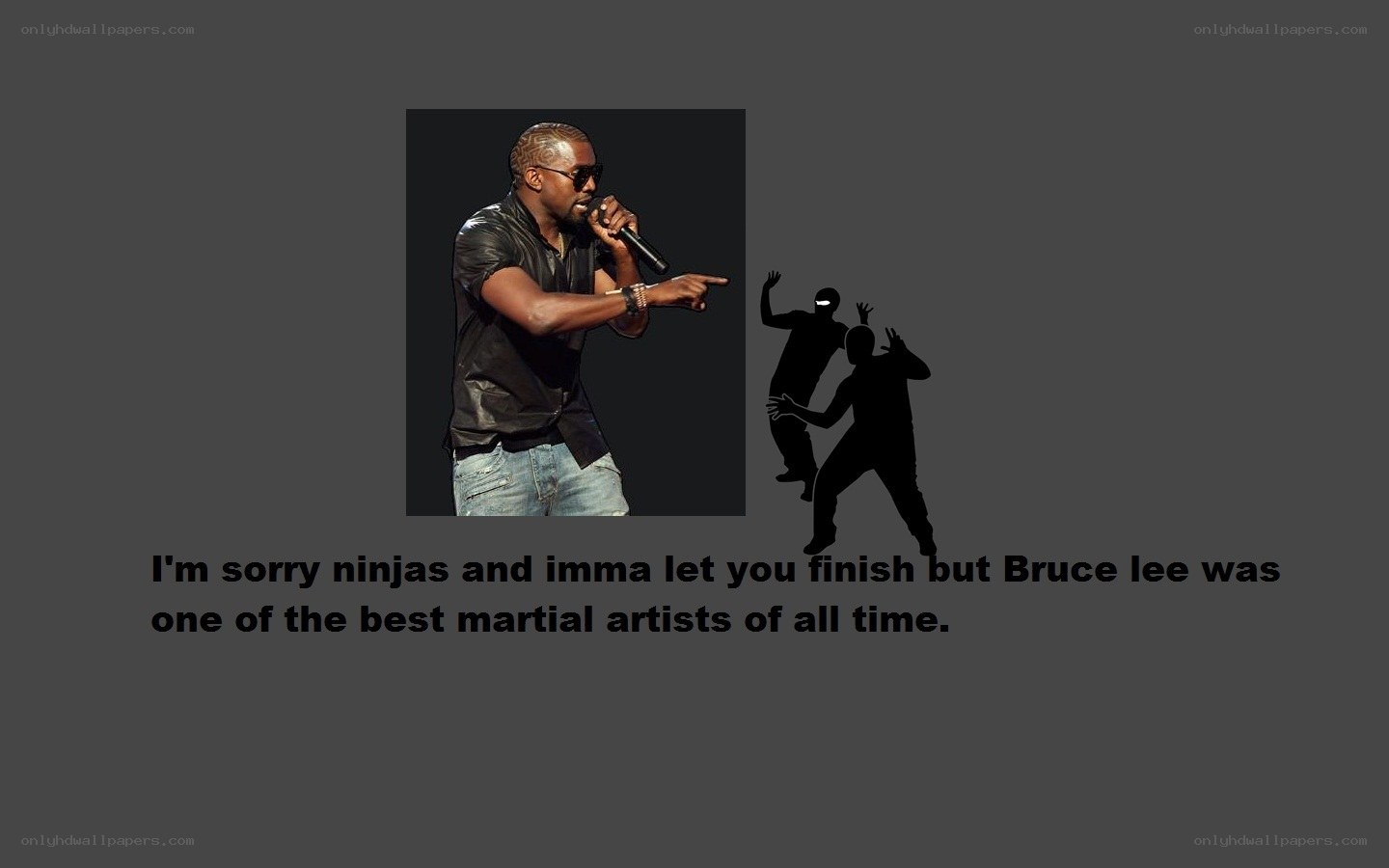 Kanye West on Bruce Lee