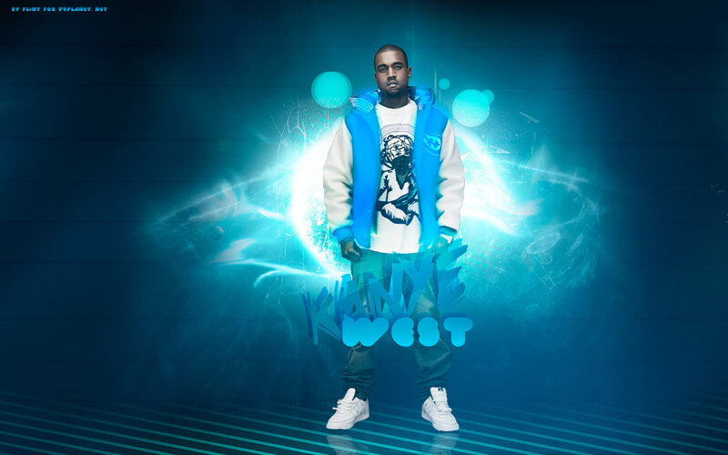 Kanye West Standing