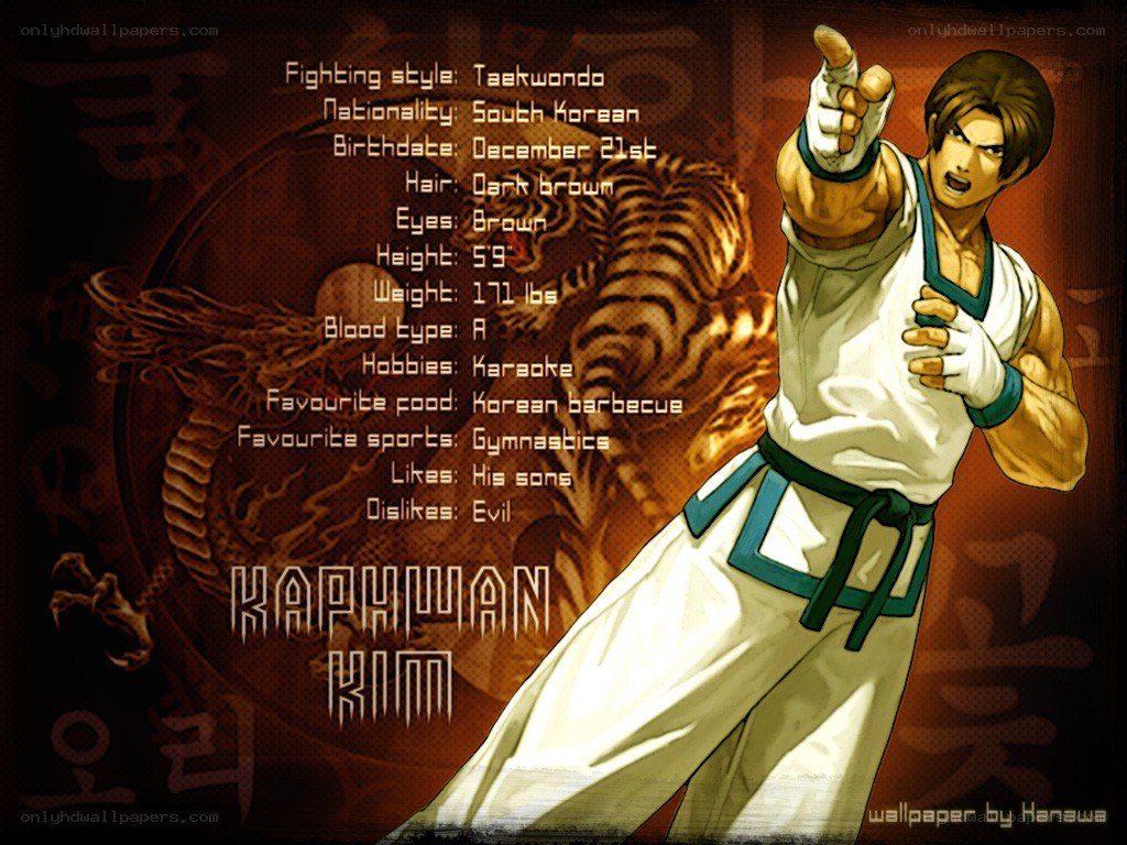 Kapuwan Kim character profile