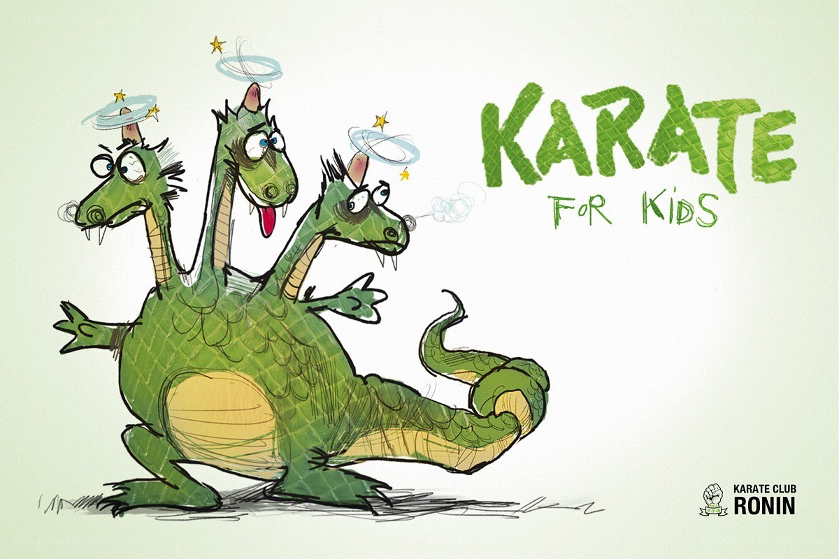 Karate for Kids with Dragons