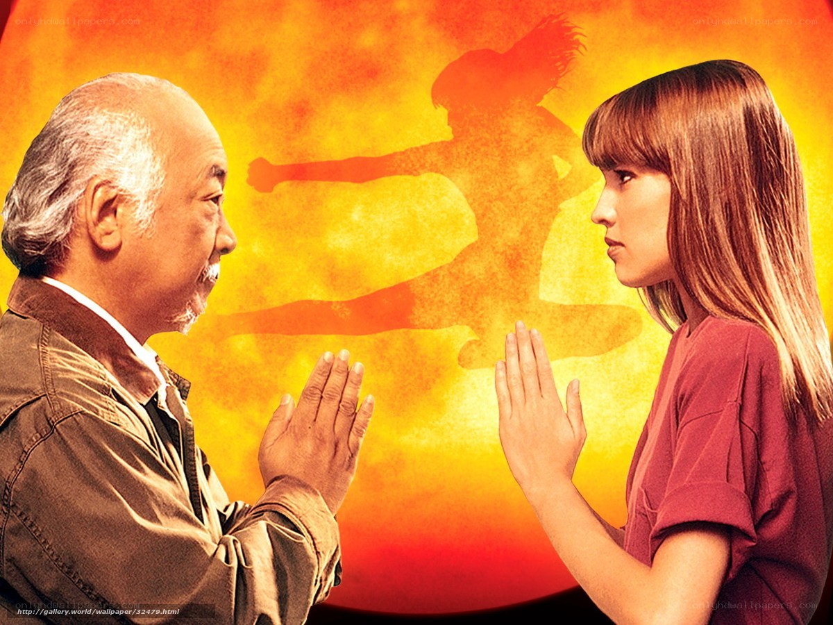 karate kid movie poster