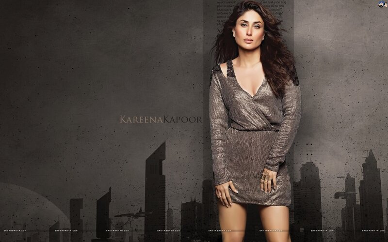 Kareena Kapoor in a sequined dress