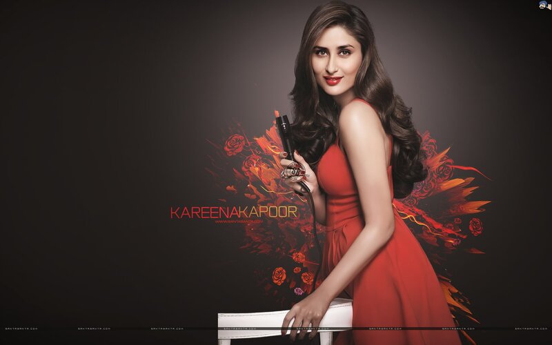 Kareena Kapoor in red dress