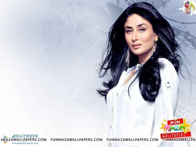 Kareena Kapoor in white shirt