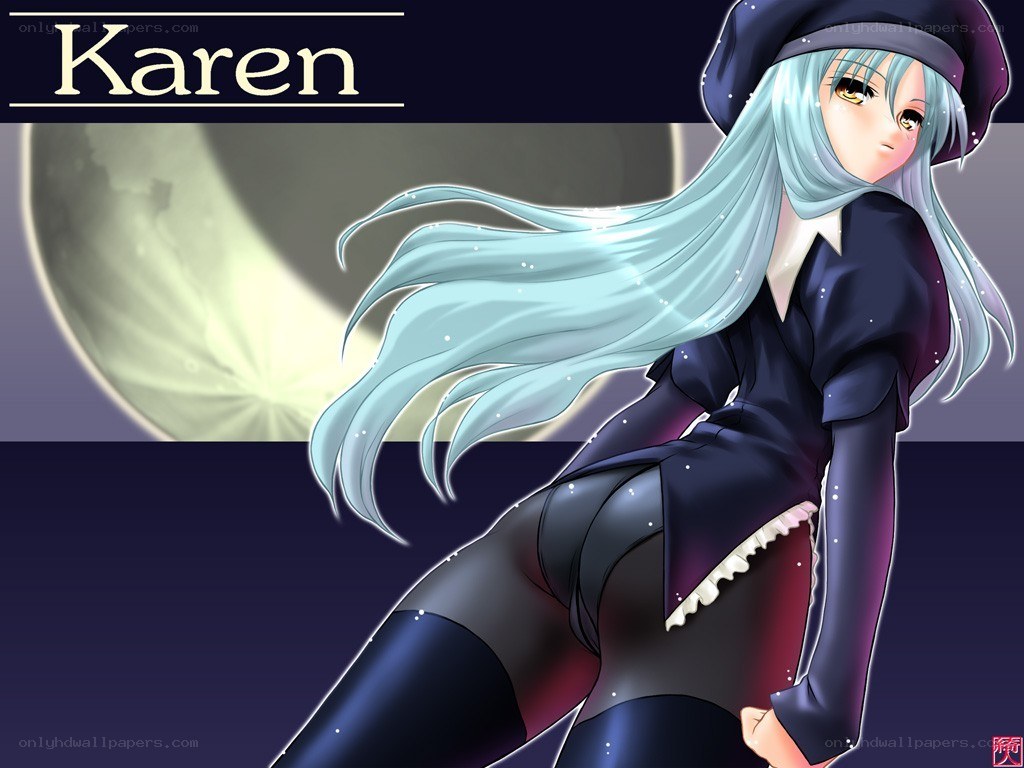 Karen anime character art