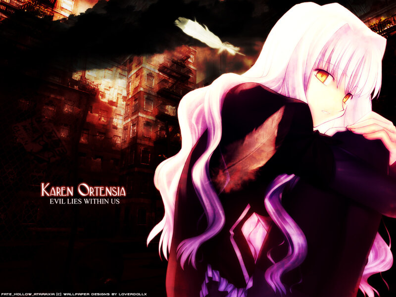 Karen Ortenzia in a dark city