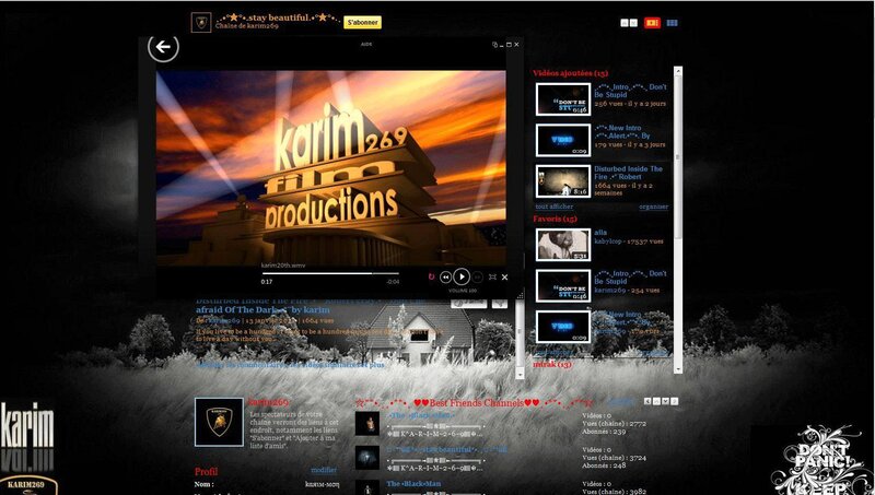 Karim269 Channel Page