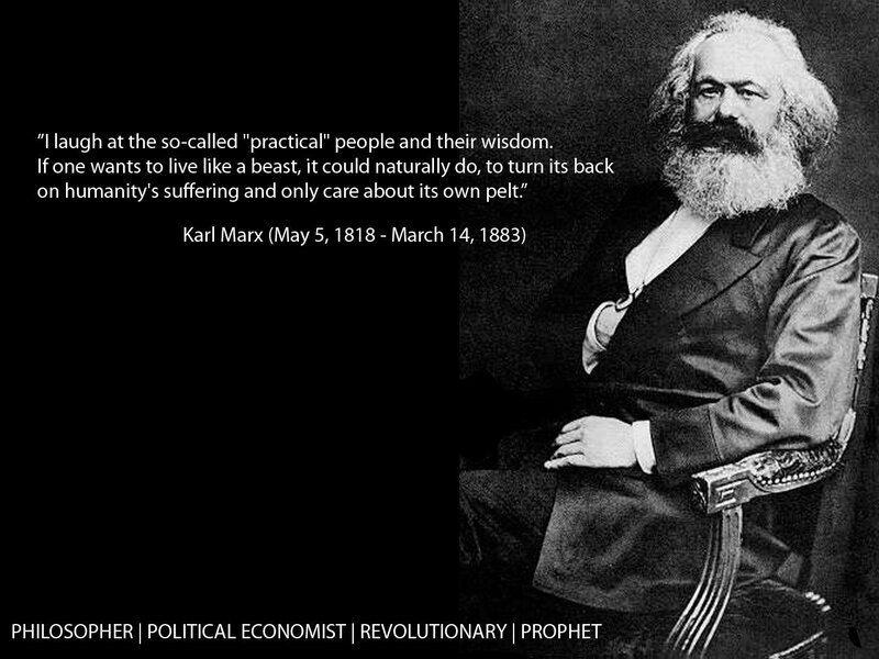Karl Marx quote image