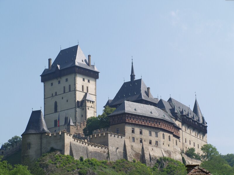 Karlstejn Castle — Gray