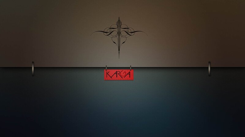 KAROA logo design