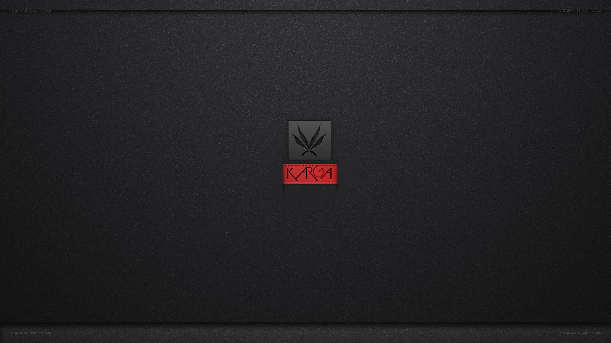 KarOA logo on black background