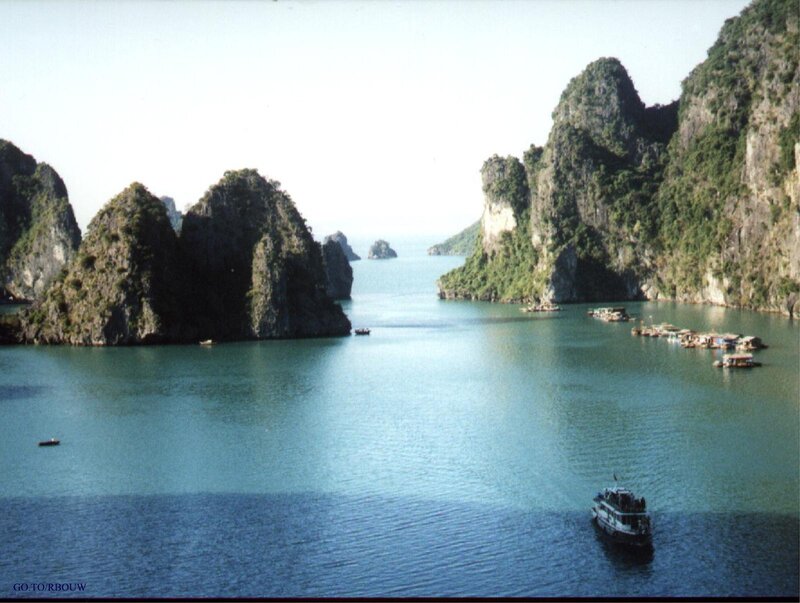 Karst Islands in Bay