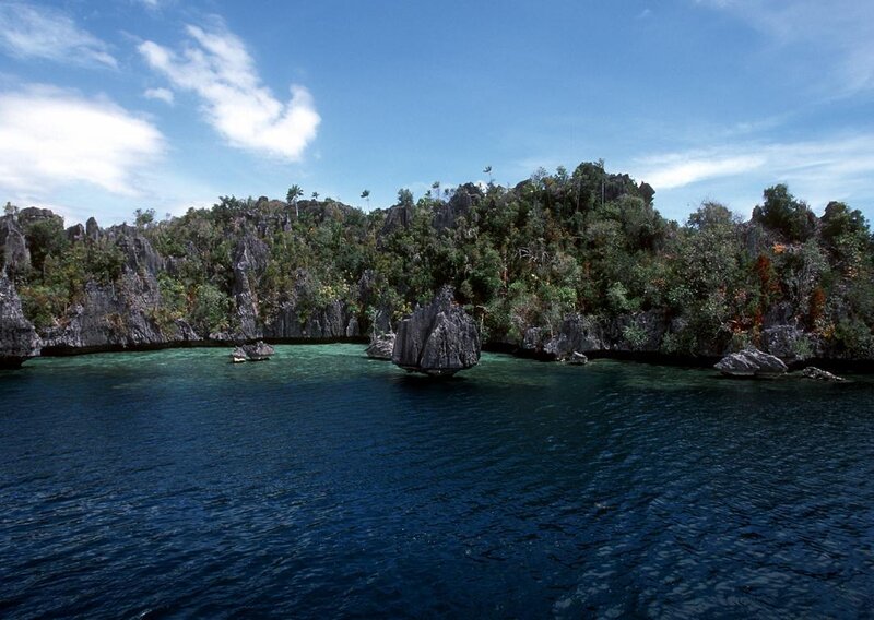 Karst Limestone Islands — Blue