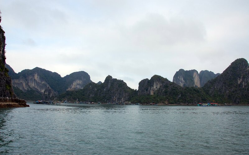 Karst Mountains in Bay