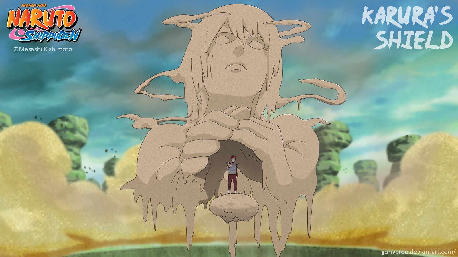Karura's Shield in Naruto
