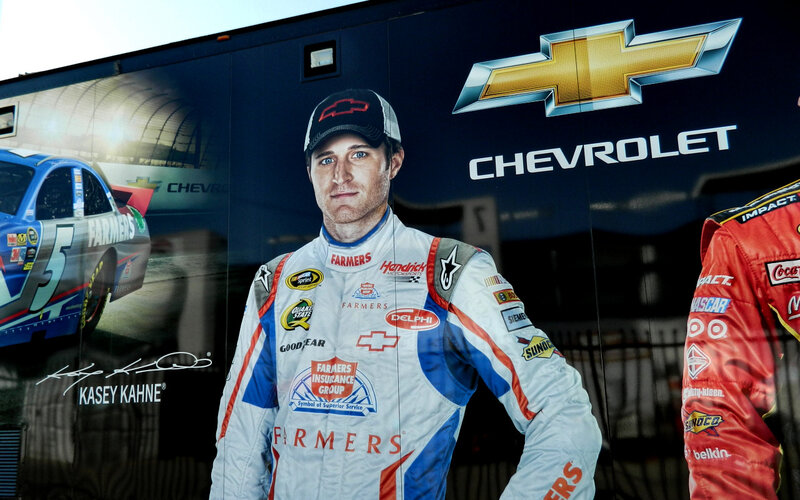 Kasey Kahne in Racing Suit