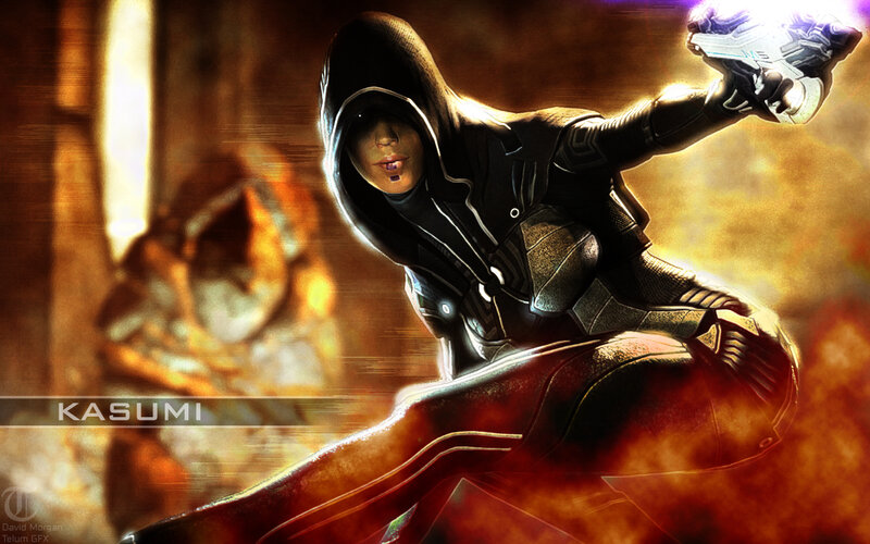 Kasumi in action
