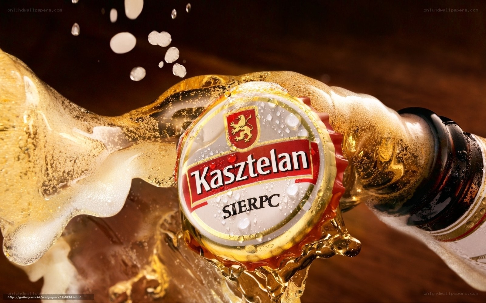 Kasztelan beer bottle cap