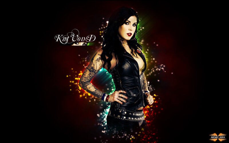 Kat Von D portrait