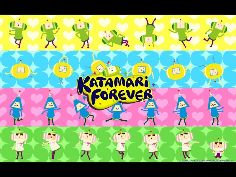 Katamari Characters Dancing