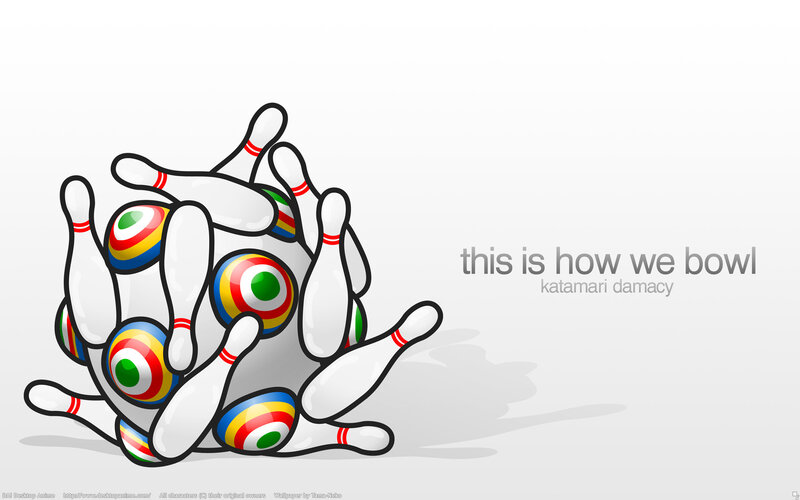 katamari damacy bowling