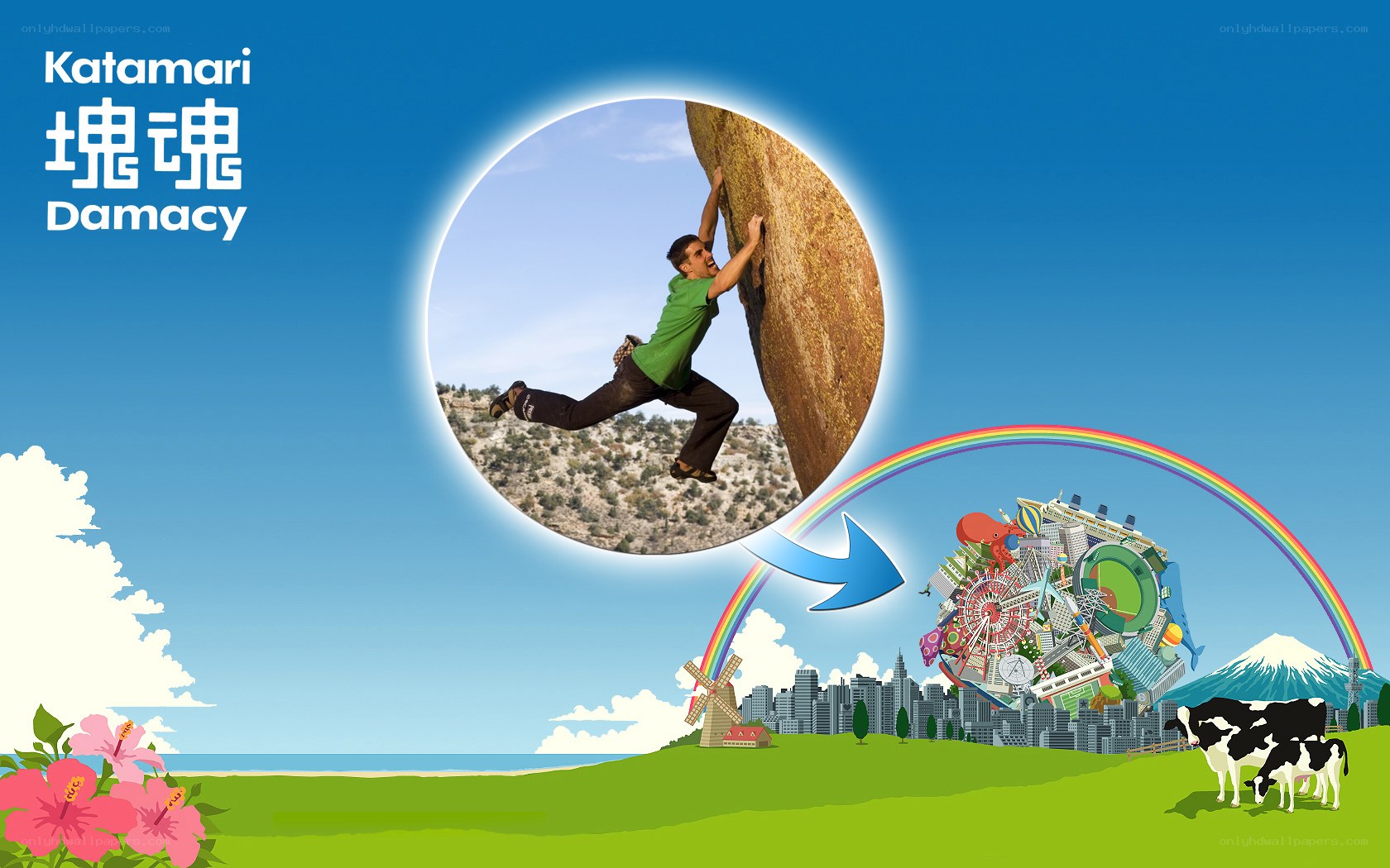 Katamari Damacy promotional art