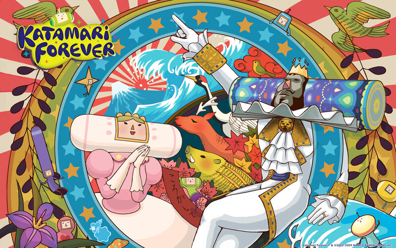 Katamari Forever artwork