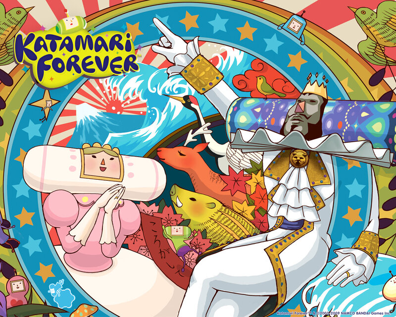 Katamari Forever artwork