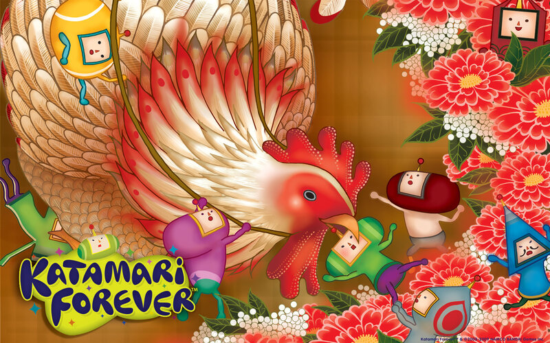 Katamari Forever artwork