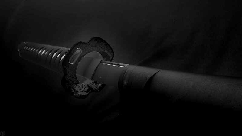 Katana in Scabbard