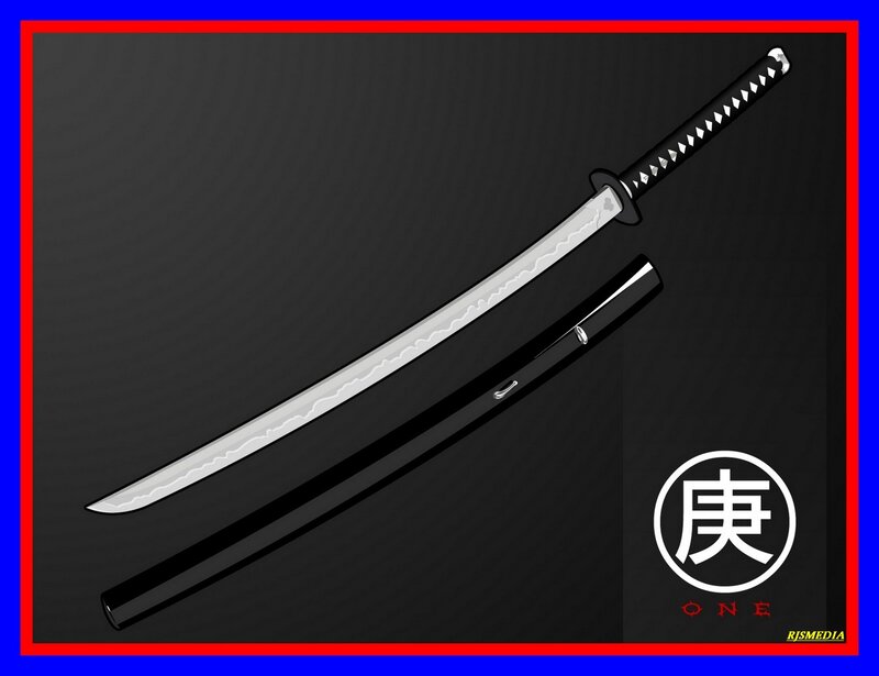 Katana Sword and Scabbard